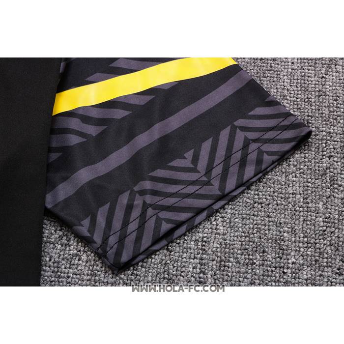 Camiseta Polo del Borussia Dortmund 2022-2023 Negro y Amarillo